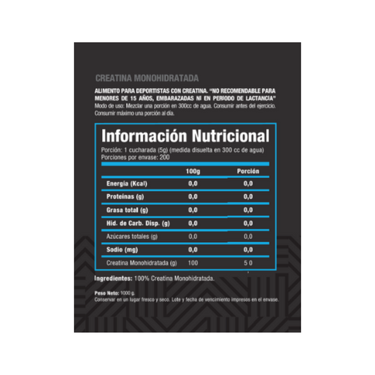 Pack Doble Creatina Monohidratada Primetech